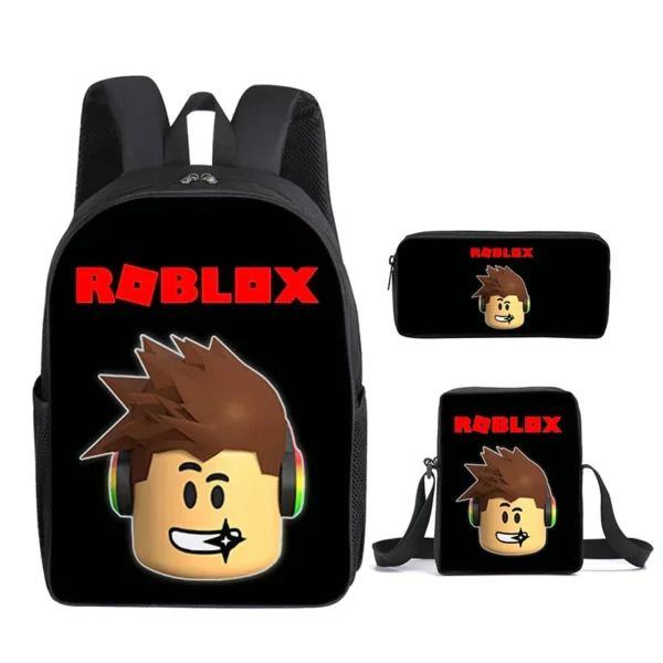 3 Piece Roblox Boy with Headphones