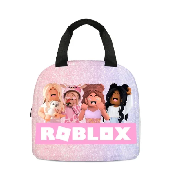 Roblox Pink Lunch Bag