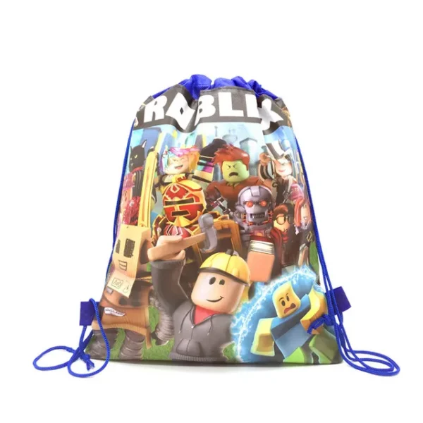 Roblox Drawstring Bag – Kids Backpack for Gaming Fans